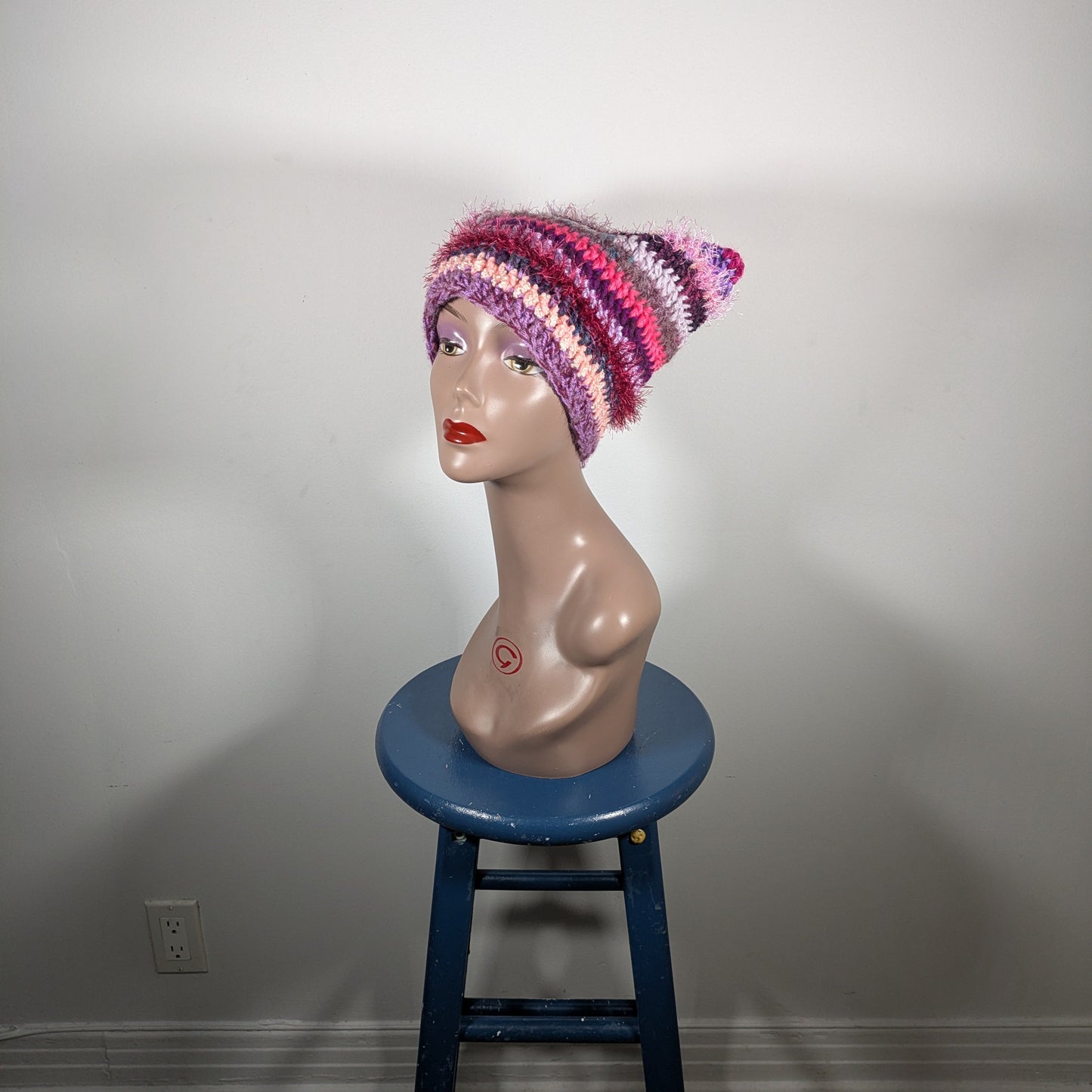 Purple Scrappy Cat Hat