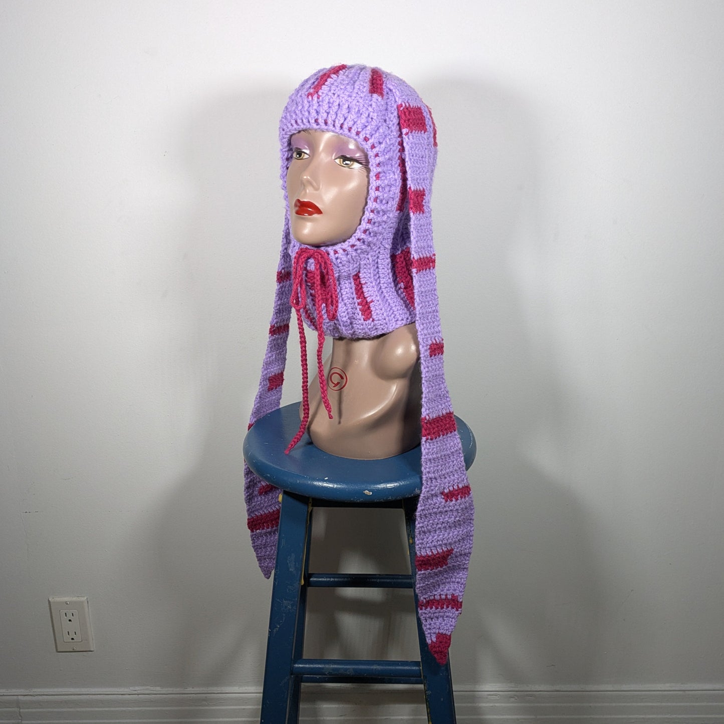 Purple Bunny Balaclava