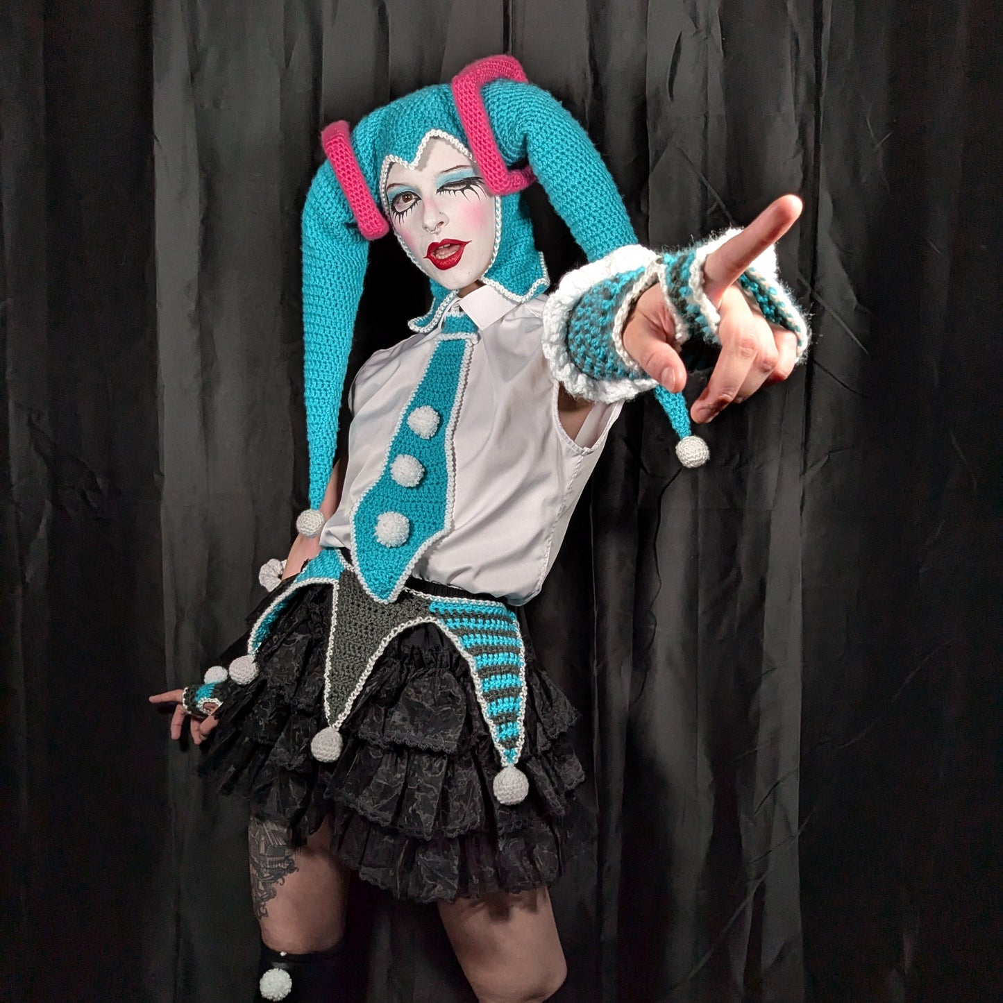 Jester Miku 4-Piece Set