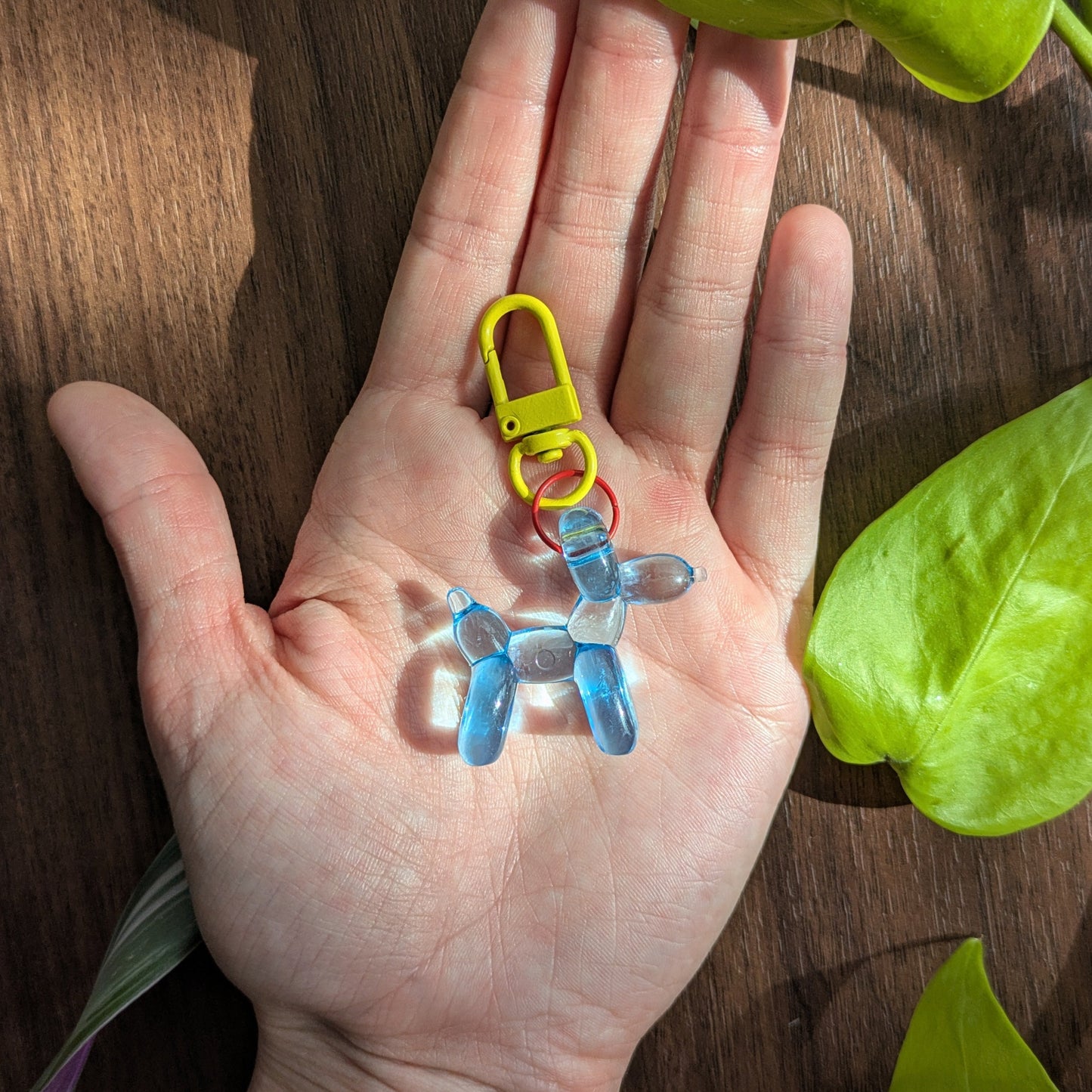 Clown Balloon Dog Keychains