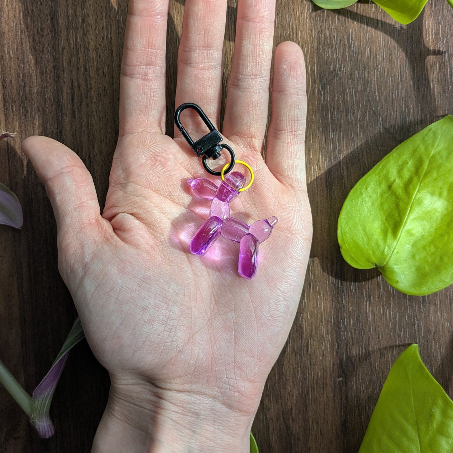Pride Balloon Dog Keychains