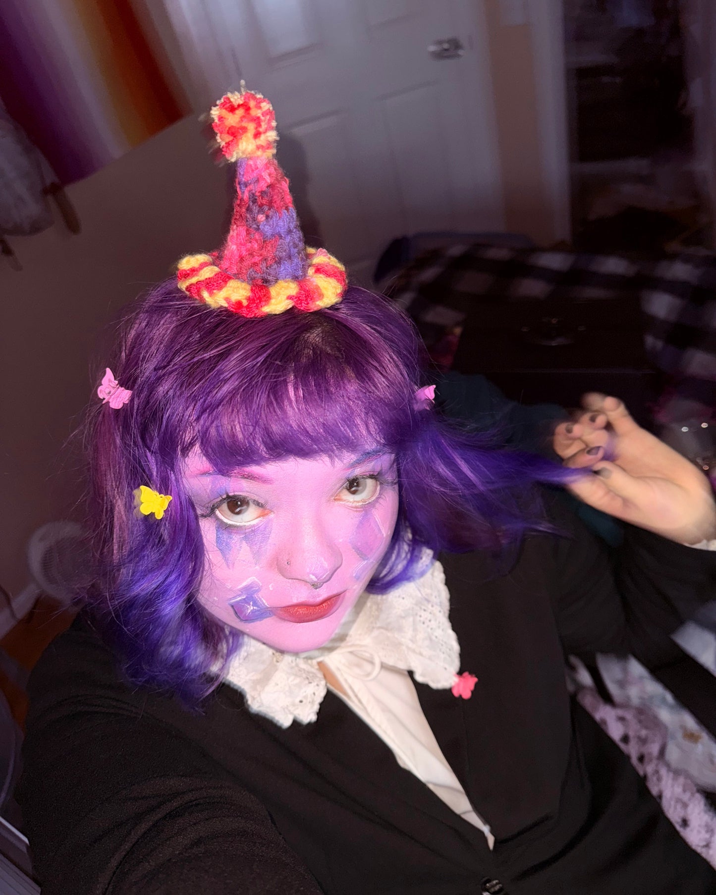 Clown Hairclip Pattern - PDF