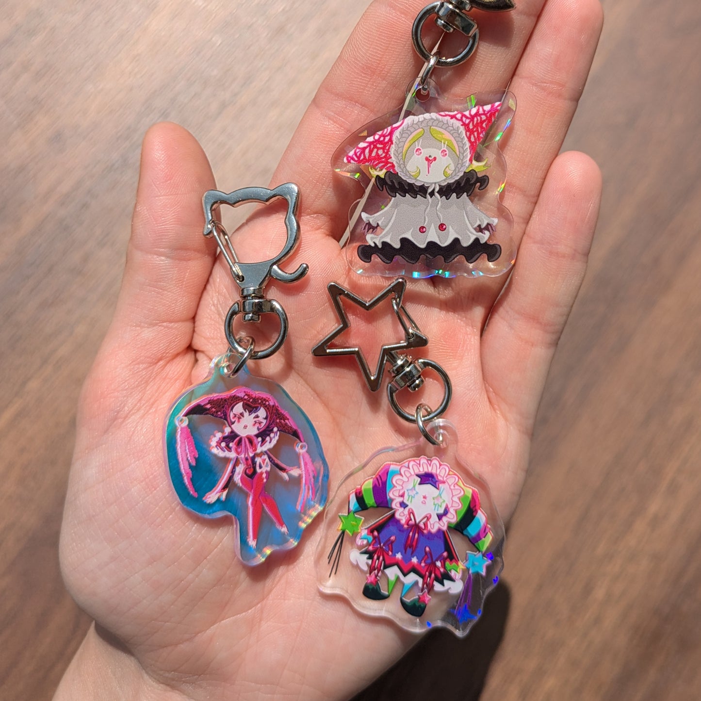 Pocket Clown Keychains