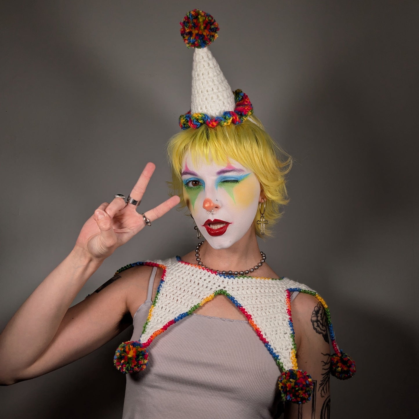 Rainbow Pride Clown Set