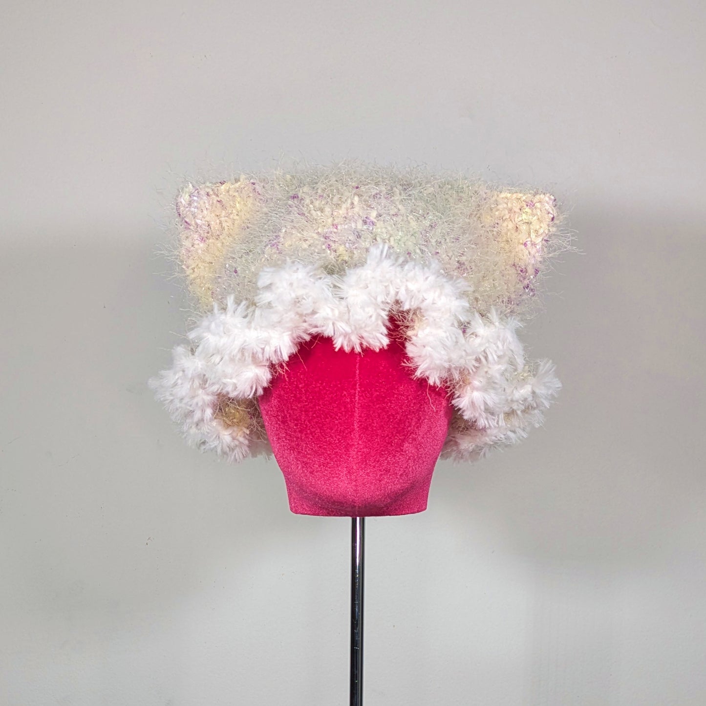 Cloud Ruffled Cat Hat