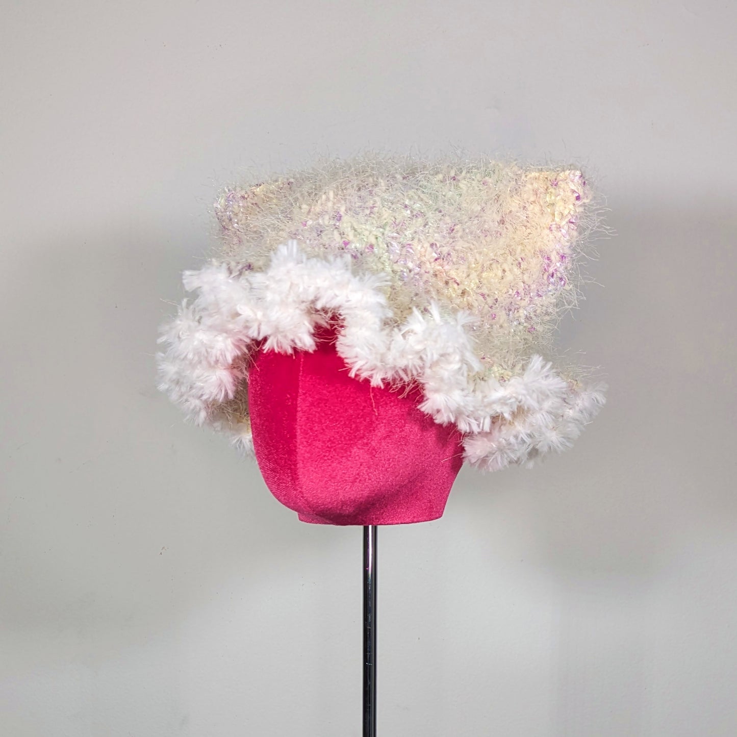 Cloud Ruffled Cat Hat