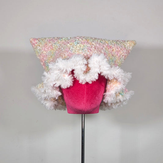 Bonbon Ruffled Cat Hat