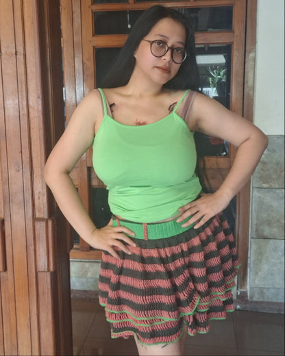 Tiered Ruffle Skirt Pattern - PDF