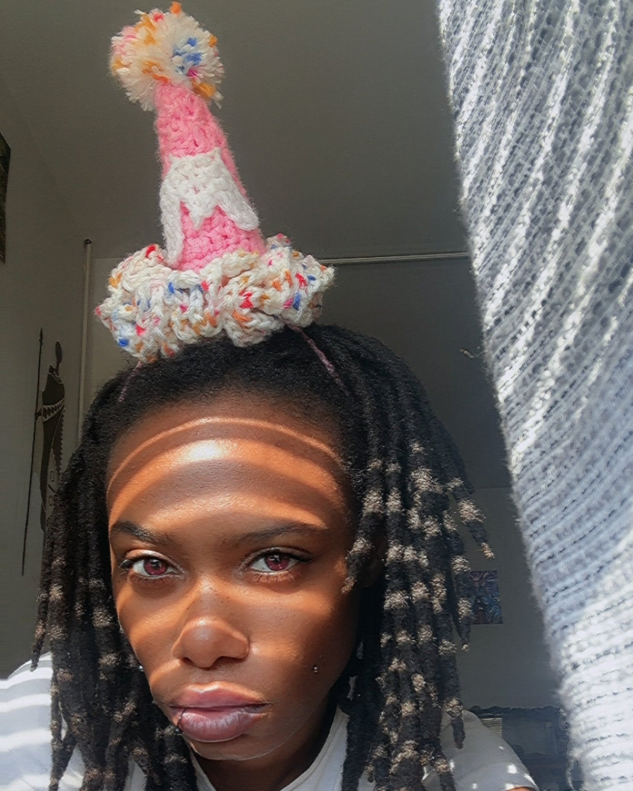 Birthday Clown Hat Pattern - PDF