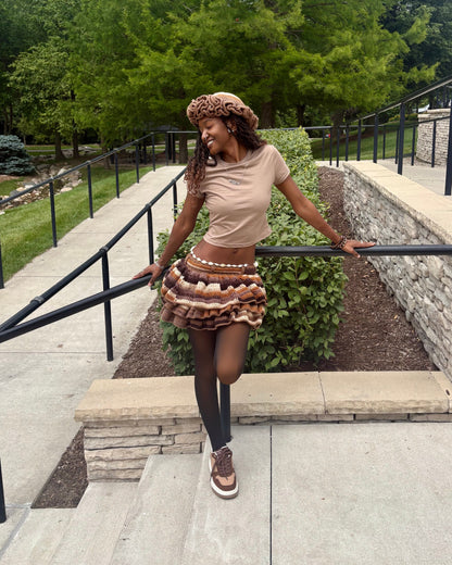 Tiered Ruffle Skirt Pattern - PDF