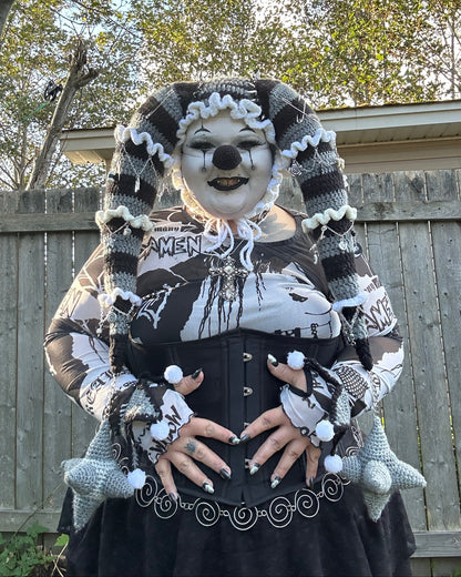 Bouncy Jester Hat Pattern - PDF