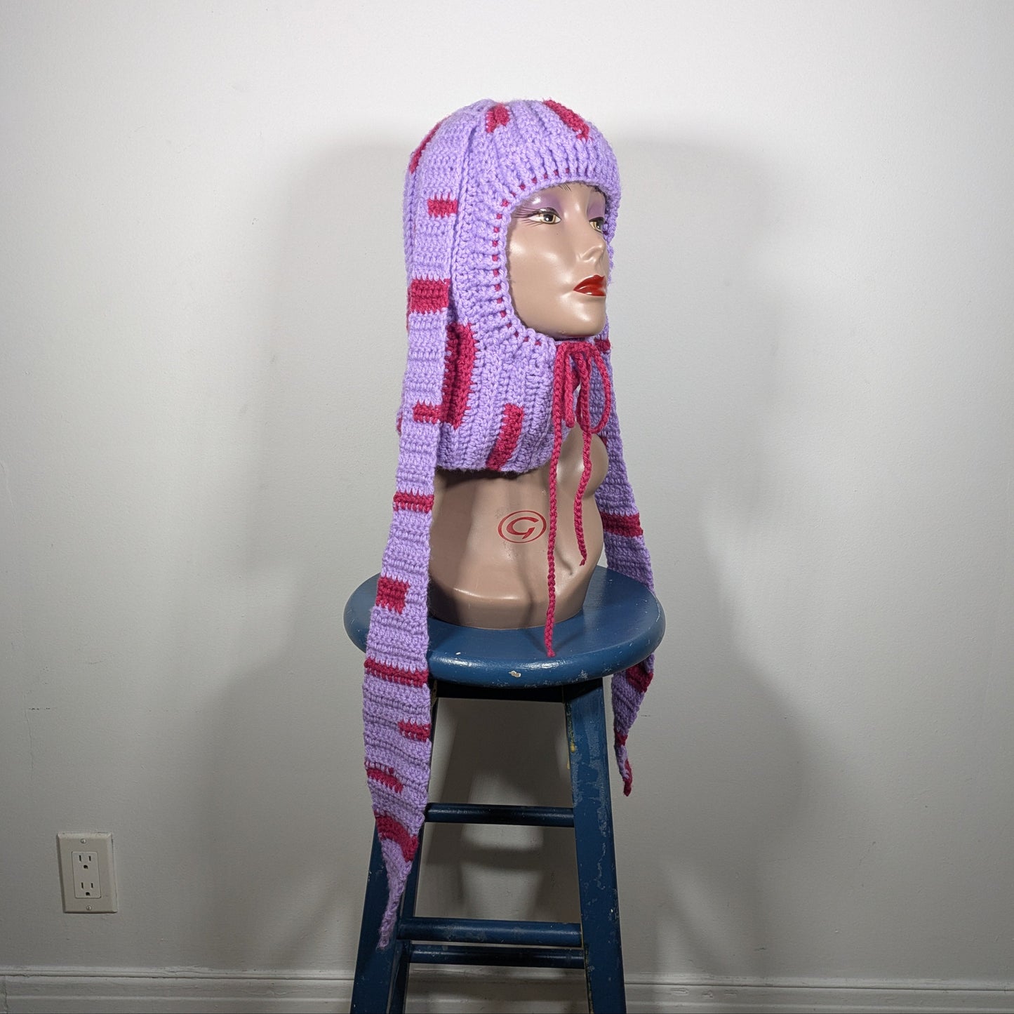 Purple Bunny Balaclava