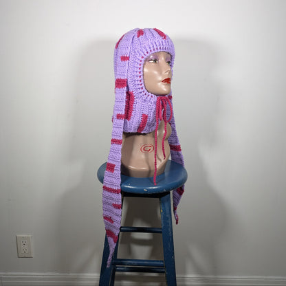 Purple Bunny Balaclava