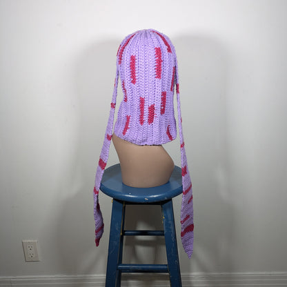 Purple Bunny Balaclava