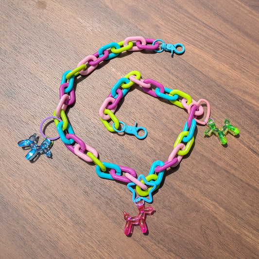 Clown Belt Chain - Pastels
