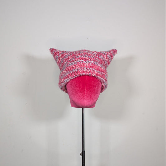 Pink & Purple Cat Hat
