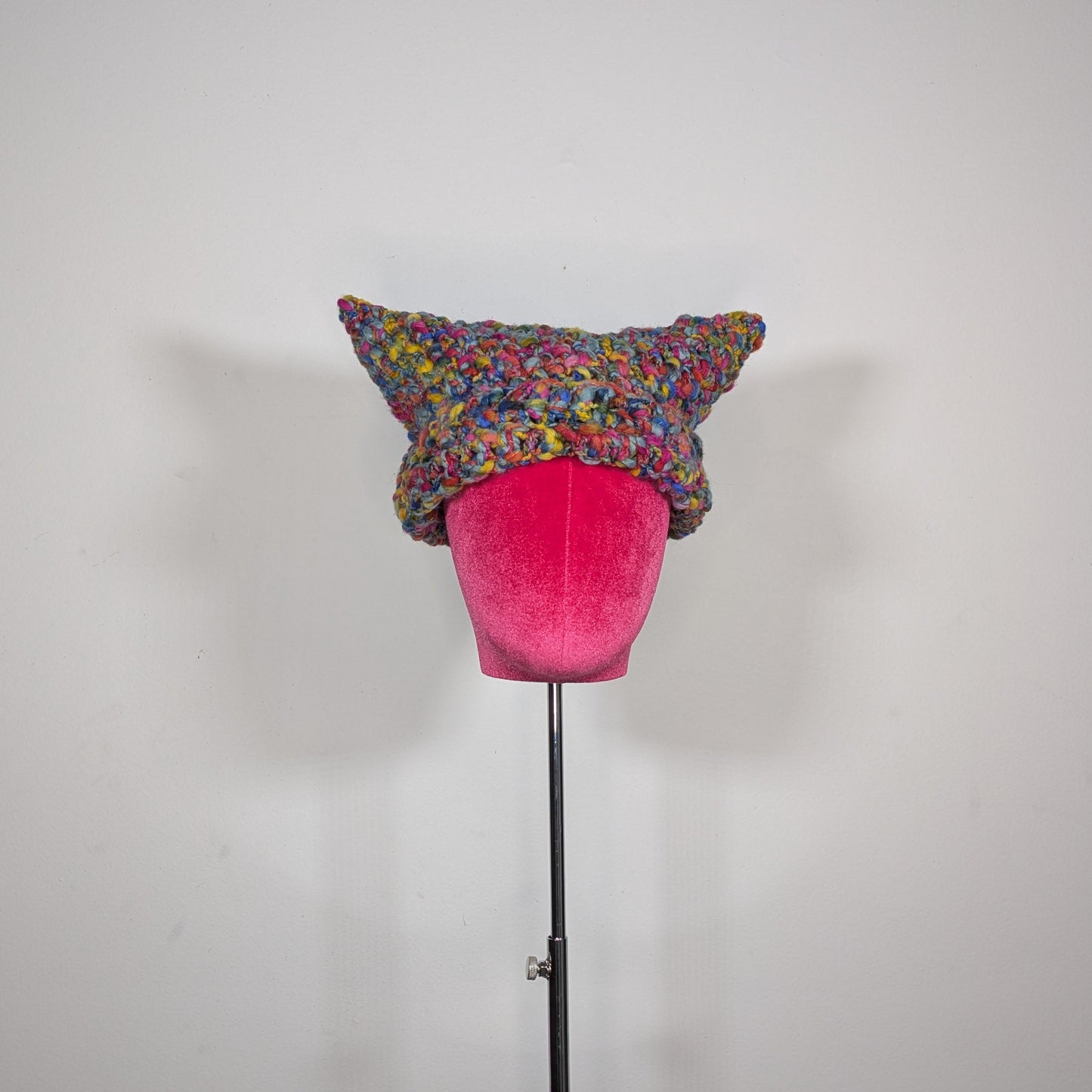 Blue Bubblegum Cat Hat