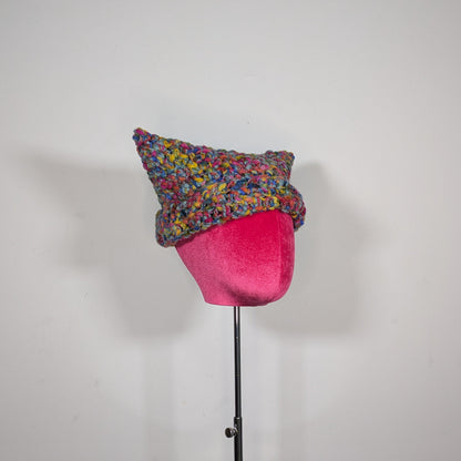 Blue Bubblegum Cat Hat