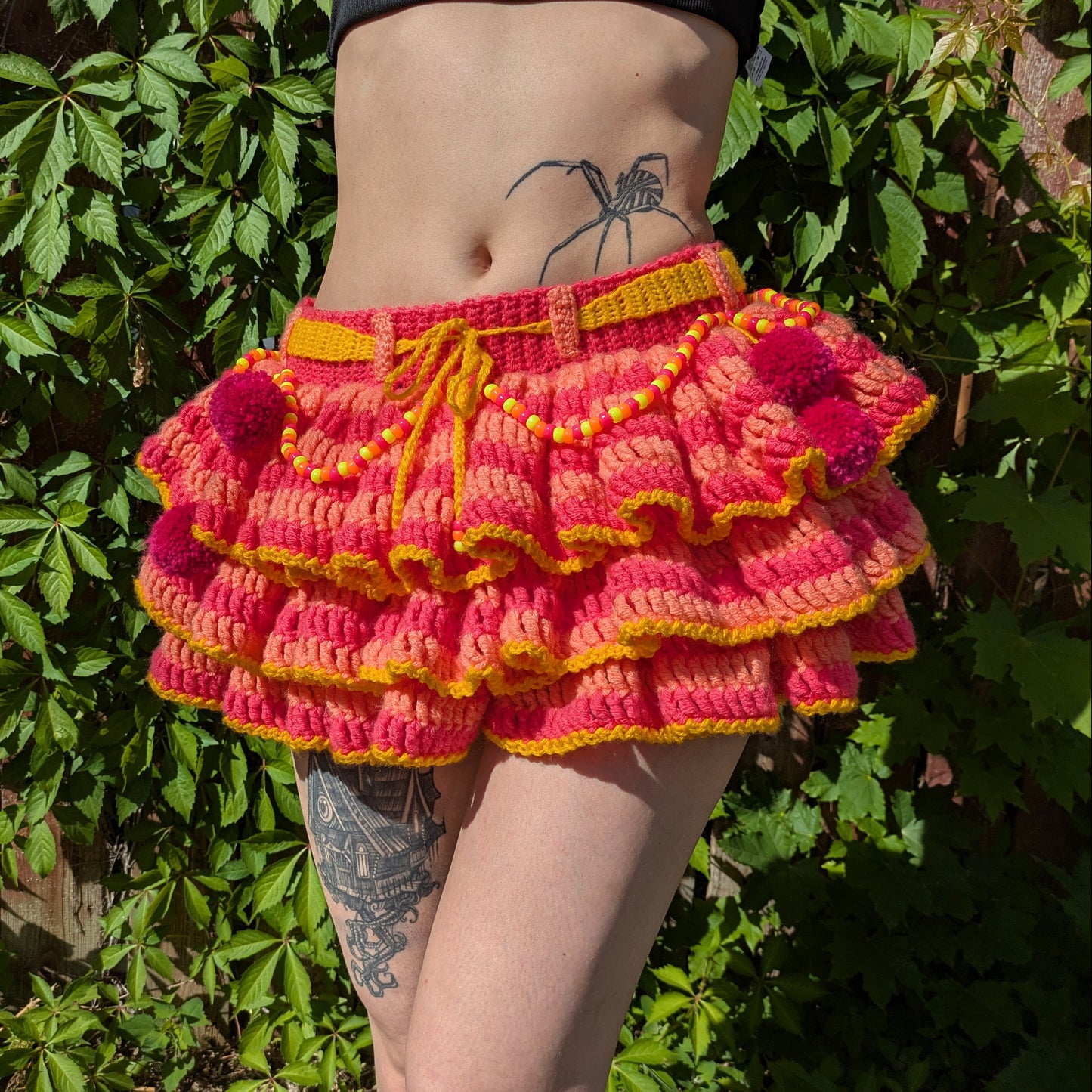 Gyaru Ruffled Skirt