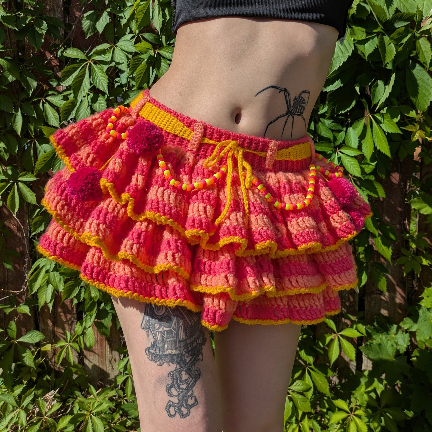 Gyaru Ruffled Skirt