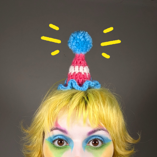 Pride Clown Hair Clips