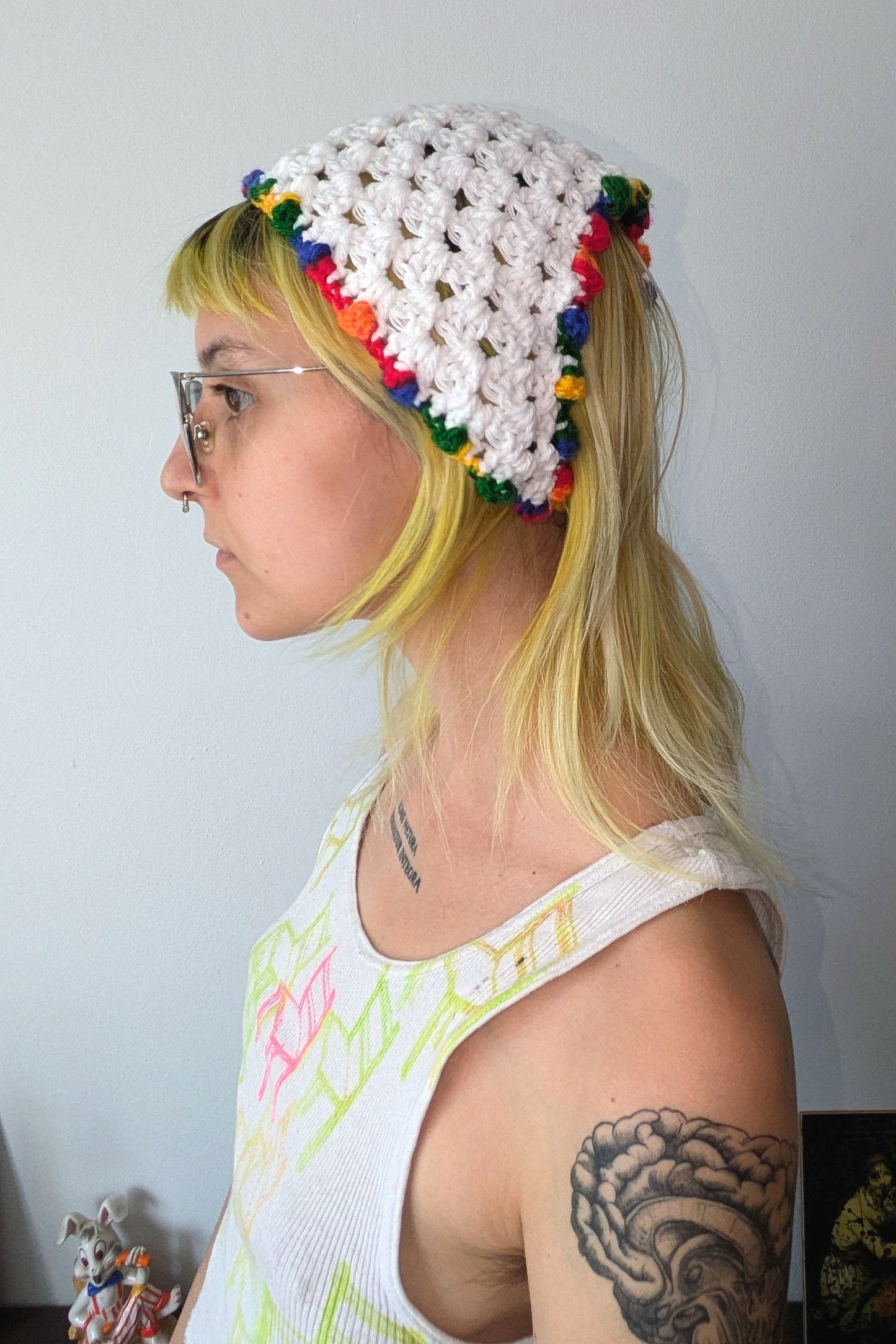 Crochet Clown Bandana