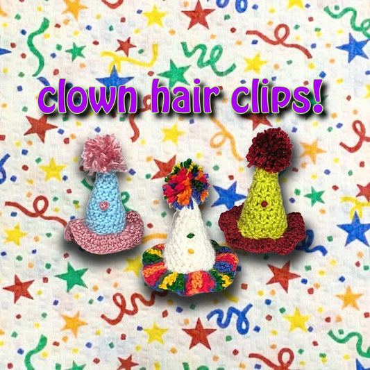 Clown Hair Clips