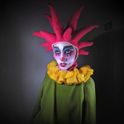 Yellow Clown Collar - Spikey KKFOS Cosplay