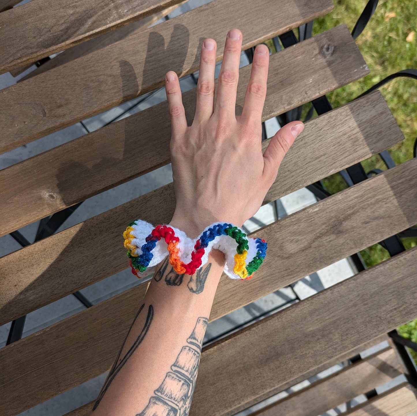 Crochet Clown Cuffs - Pack of 2