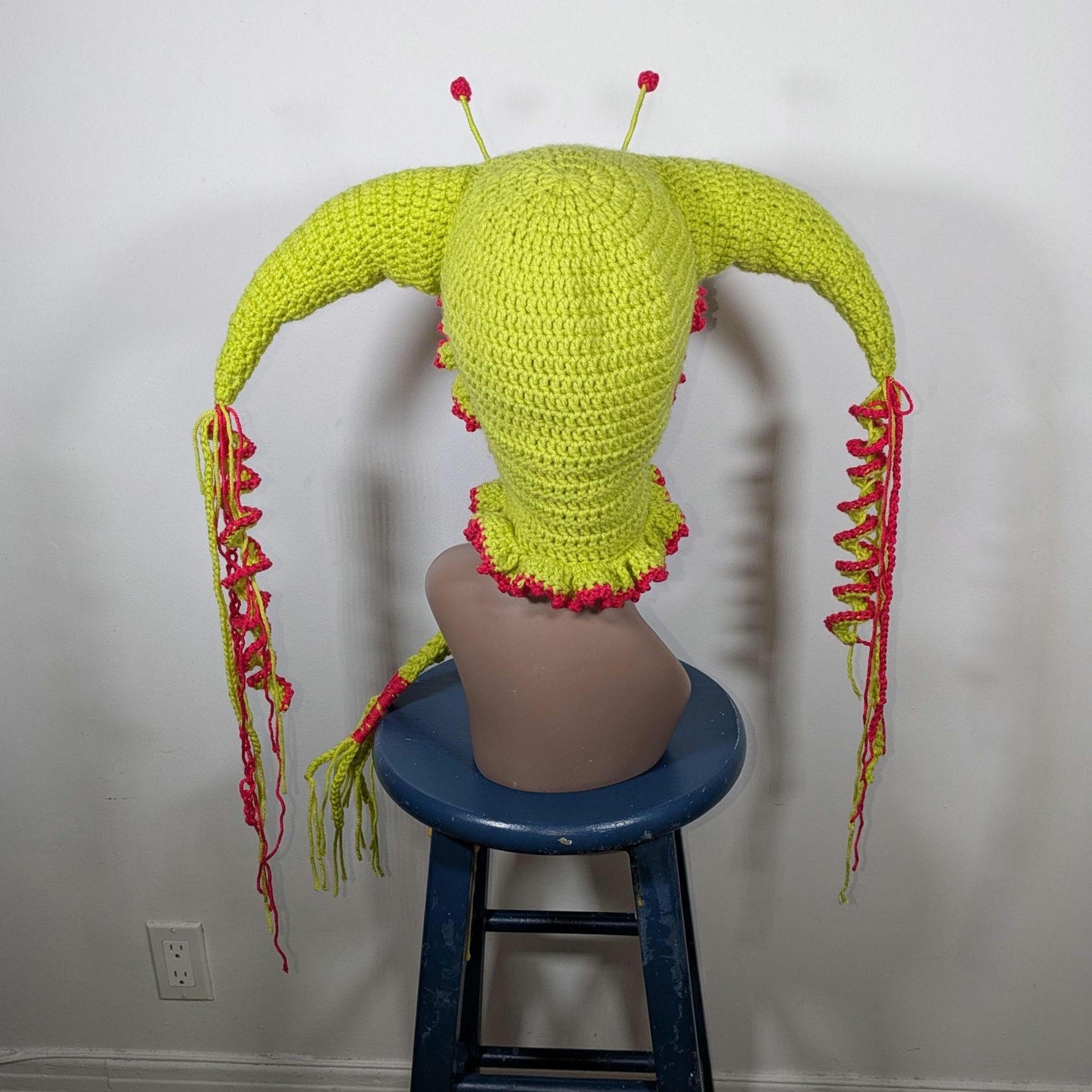 Alien Bug Jester Hat