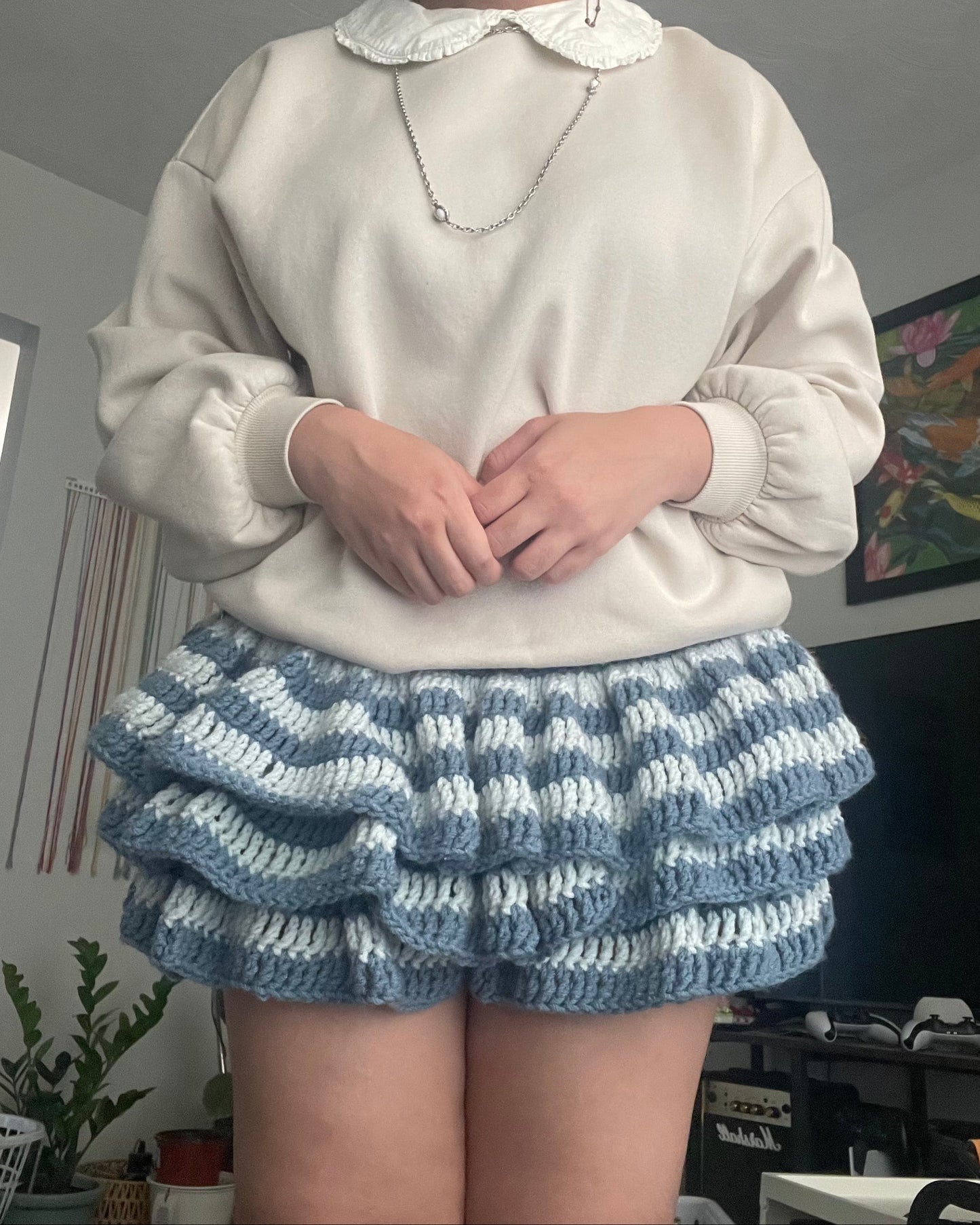 Tiered Ruffle Skirt Pattern - PDF
