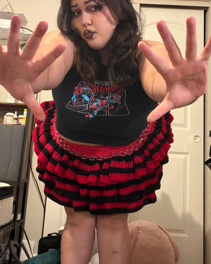 Tiered Ruffle Skirt Pattern - PDF