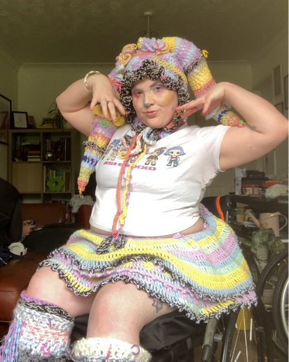 Tiered Ruffle Skirt Pattern - PDF