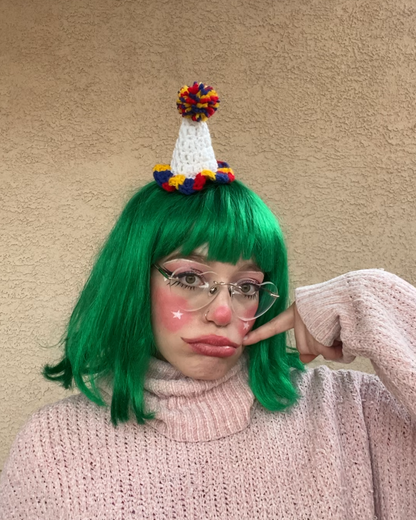 Clown Hairclip Pattern - PDF