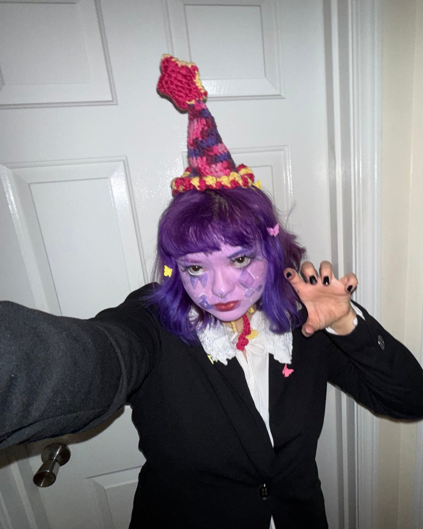 Birthday Clown Hat Pattern - PDF