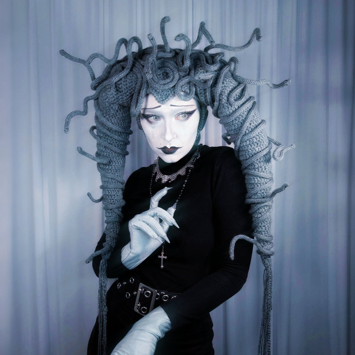 Medusa Jester Hat