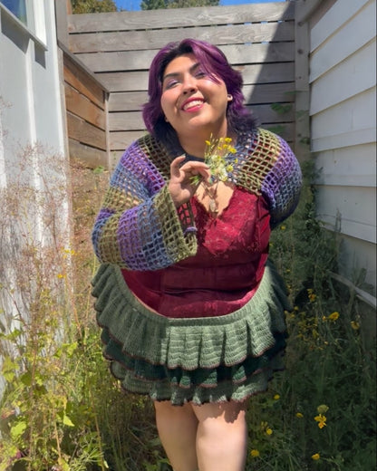 Tiered Ruffle Skirt Pattern - PDF