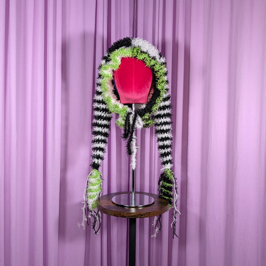 Beetlejuice Fuzzy Jester Hat