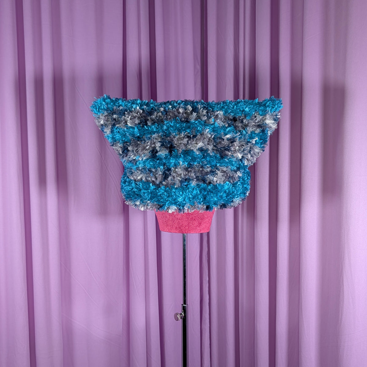 Blizzard Fuzzy Cat Hat