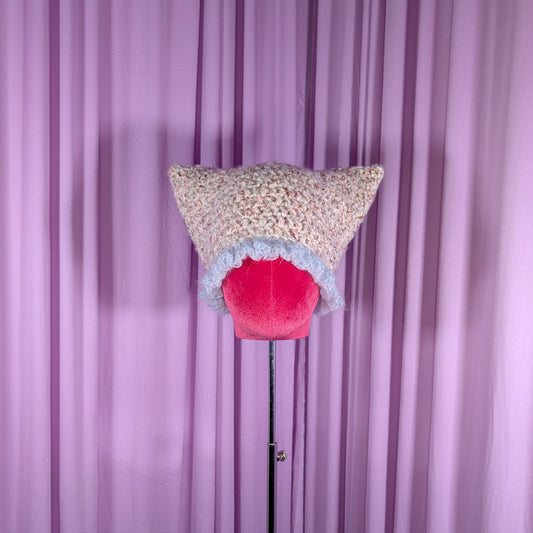 Sweetheart Ruffled Cat Hat