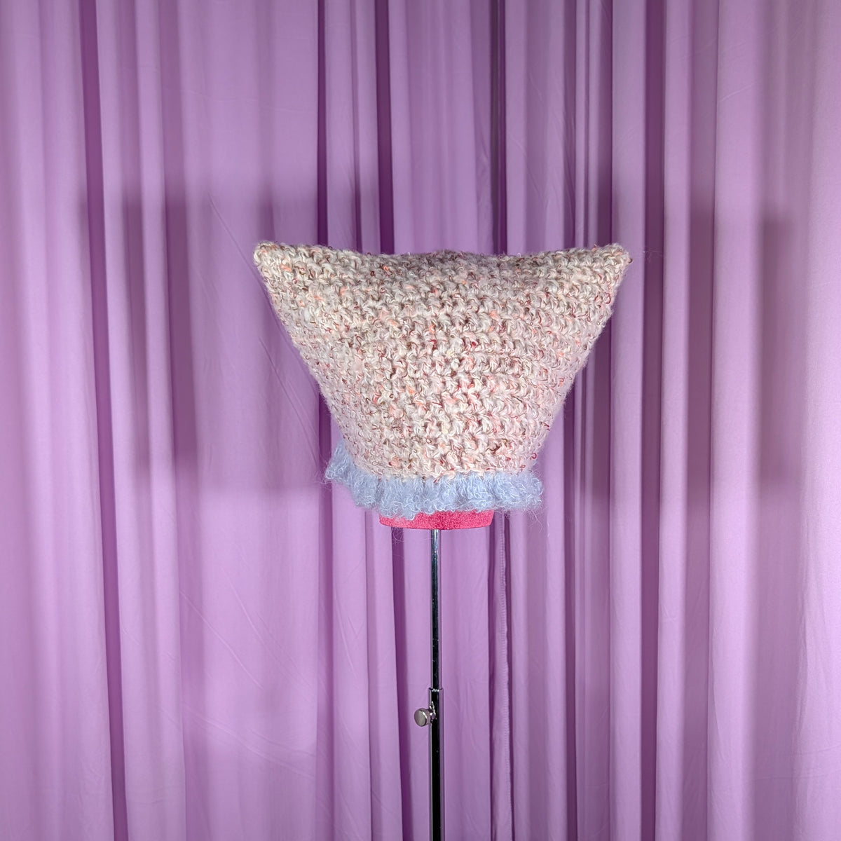 Sweetheart Ruffled Cat Hat