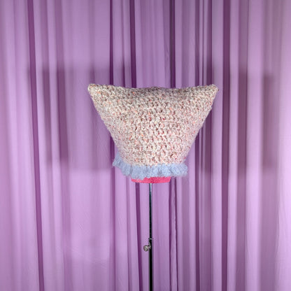 Sweetheart Ruffled Cat Hat