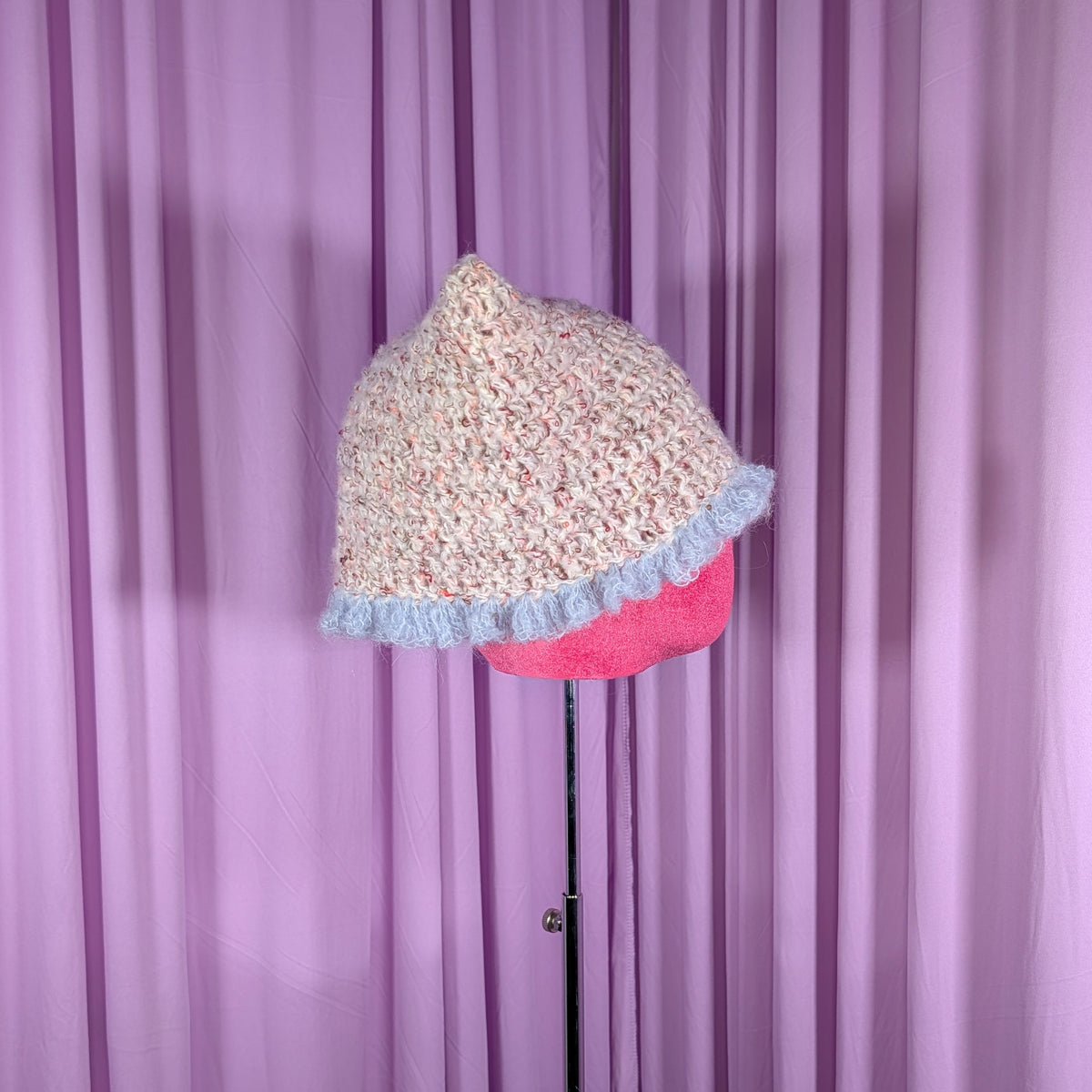 Sweetheart Ruffled Cat Hat
