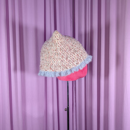 Sweetheart Ruffled Cat Hat