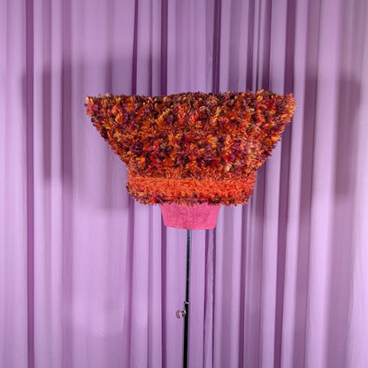 Amber Fuzzy Cat Hat