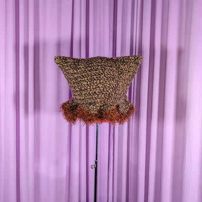 Bubblegum Ruffled Cat Hat