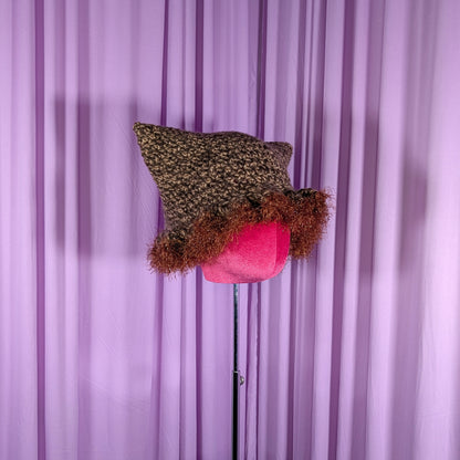 Bubblegum Ruffled Cat Hat